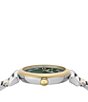 Color:Two Tone - Image 2 - Women's Allure Quartz Analog Two Tone Stainless Steel Bracelet Watch
