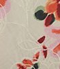 Color:Artic Wolf - Image 3 - Dasie Lace Detailed Floral Print V-Neck Short Sleeve Midi Dress