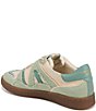 Color:Washed Palm/Linen/Turquois - Image 4 - Jayne Gum Sole Canvas Lace-Up Sneakers