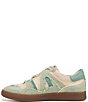 Color:Washed Palm/Linen/Turquois - Image 5 - Jayne Gum Sole Canvas Lace-Up Sneakers
