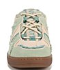 Color:Washed Palm/Linen/Turquois - Image 6 - Jayne Gum Sole Canvas Lace-Up Sneakers