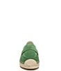 Color:Thyme Green - Image 6 - Kai Suede Espadrille Inspired Loafers