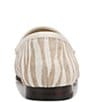 Color:Taupe - Image 3 - Loraine Zebra Calf Hair Bit Detail Loafers