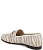 Color:Taupe - Image 4 - Loraine Zebra Calf Hair Bit Detail Loafers