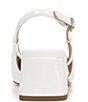 Color:Bright White - Image 3 - Tarra 2 Patent Slingback Dress Pumps