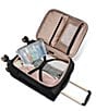 Color:Black - Image 4 - Mobile Solution Carry-On Spinner Suitcase