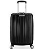 Color:Basalt Black - Image 3 - Opto 3 Hardside Collection Carry-On Expandable Spinner Suitcase