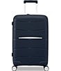 Color:Midnight Blue - Image 1 - Outline Pro Hardside Expandable Carry-On Spinner Suitcase