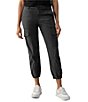 Color:Obsidian - Image 1 - Rebel Cargo Ankle Mid Rise Relaxed Fit Pants