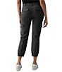 Color:Obsidian - Image 2 - Rebel Cargo Ankle Mid Rise Relaxed Fit Pants