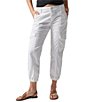 Color:Brilliant - Image 1 - Rebel Cargo Ankle Mid Rise Relaxed Fit Pants
