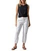 Color:Brilliant - Image 4 - Rebel Cargo Ankle Mid Rise Relaxed Fit Pants