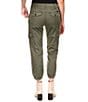 Color:Hiker Green - Image 2 - Rebel Cargo Ankle Mid Rise Relaxed Fit Pants