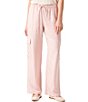 Color:Rose Smoke - Image 1 - Soft Track Tencil Twill High Rise Relaxed Flap Pocket Pull-On Pant