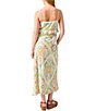 Color:Scarf Paisley - Image 2 - Spring Favorite Scarf Paisley V Neck Sleeveless Maxi Dress