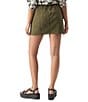 Color:Burnt Olive - Image 2 - Surplus Essential Cargo Mini Skirt