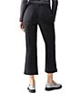 Color:Black - Image 2 - Vacation Mid Rise Cropped Flare Pant