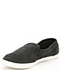 Color:Black - Image 4 - Pair O Dice Canvas Slip-On Shoes