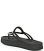 Color:Black - Image 3 - Sunshine Gem Platform Thong Sandals