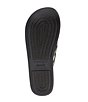 Color:Black - Image 6 - Sunshine Gem Platform Thong Sandals