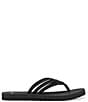 Color:Black - Image 2 - Yoga Sandy Thong Sandals