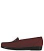 Color:Red Tetris - Image 3 - Simplify Leather Moccasin Loafers