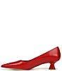 Color:Cherry Red - Image 5 - Sarto by Franco Sarto Diva Leather Kitten Heel Pumps