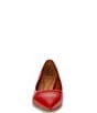 Color:Cherry Red - Image 6 - Sarto by Franco Sarto Diva Leather Kitten Heel Pumps