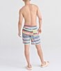 Color:H20 Stripe-Blue - Image 4 - Oh Buoy Two-In-One Improve Stripe 7#double; Inseam Volley Shorts