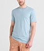 Color:Clay Blue - Image 3 - Short Sleeve DropTemp™ Cooling Technology Lounge T-Shirt