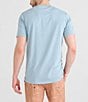 Color:Clay Blue - Image 4 - Short Sleeve DropTemp™ Cooling Technology Lounge T-Shirt