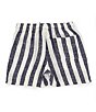 Color:Navy - Image 2 - Little Boys 2T-7 Vertical Stripe Seersucker Pull-On Shorts