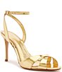 Color:Gold - Image 1 - Hilda Metallic Dress Sandals