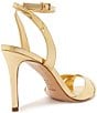 Color:Gold - Image 3 - Hilda Metallic Dress Sandals
