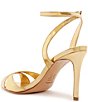 Color:Gold - Image 5 - Hilda Metallic Dress Sandals