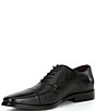 Color:Black - Image 4 - Men's Seth Cap Toe Dress Shoes