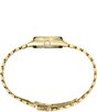 Color:Gold - Image 2 - Women's Essential Quartz Analog Gold Stainless Steel Bracelet Watch