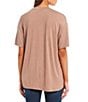 Color:Taupe - Image 2 - Yellowstone Wild West Short Sleeve Graphic T-Shirt