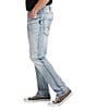 Color:Indigo - Image 3 - Big & Tall Eddie Relaxed Fit Performance Stretch Jeans