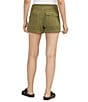 Color:Green - Image 2 - High Rise Low Stretch Utility Shorts