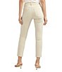 Color:Sand - Image 2 - Isbister High Rise Power Stretch Ankle Straight Leg Jeans