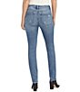 Color:Indigo - Image 2 - Most Wanted Mid Rise Slim Straight Jeans