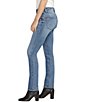 Color:Indigo - Image 3 - Most Wanted Mid Rise Slim Straight Jeans