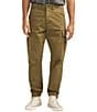 Color:Olive - Image 1 - Straight-Leg Essential Twill Cargo Pants
