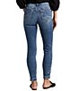 Color:Indigo - Image 2 - Suki Mid Rise Cropped Skinny Jeans