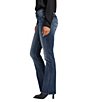 Color:Indigo - Image 3 - Suki Slim Mid Rise Bootcut Jeans