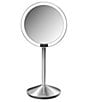 Color:Stainless Steel - Image 1 - 5#double; Mini 10x Magnification Sensor Lighted Mirror