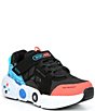 Color:Black Multi - Image 1 - Boys' Gametronix Machine Washable Sneakers (Youth)