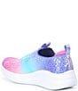 Color:Lavender Multi - Image 3 - Girls' Slip-Ons Ultra Flex 3.0 Machine Washable Sneakers (Toddler)