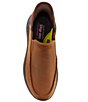 Color:Brown - Image 5 - Men's Slip-Ins Relaxed Fit Parson-Oswin Slip-Ons